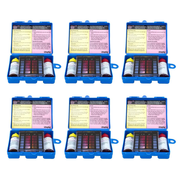 Taylor K 1000 Basic Residential OT DPD Swimming Pool And Spa Test Kit Taylor k 1000 basic residential ot dpd swimming pool and spa test kit