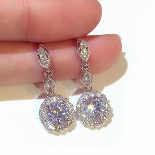 luxury diamond earrings