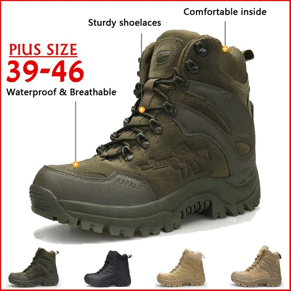 mens military hiking boots
