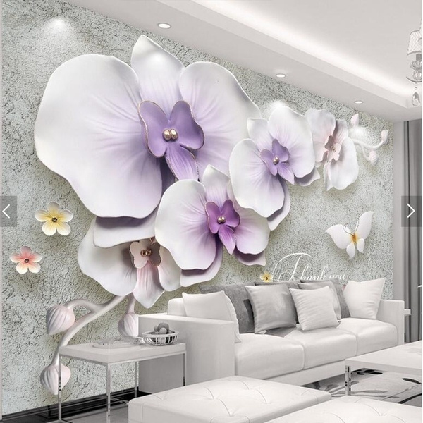 Illustrated Floral Wallpaper | Bobbi Beck | Bobbi Beck