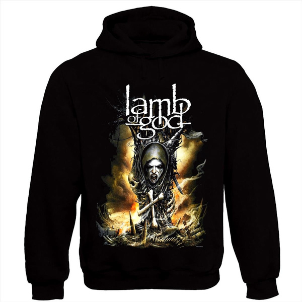 Lamb of god pullover clearance hoodie