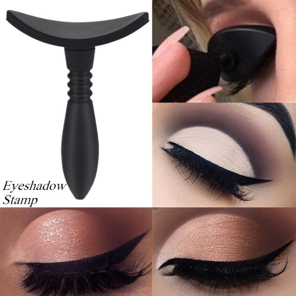 Popular Silicone Magic Eyeshadow Stamp Fashion Lazy Eye Shadow Applicator Eyeshadow Stamp