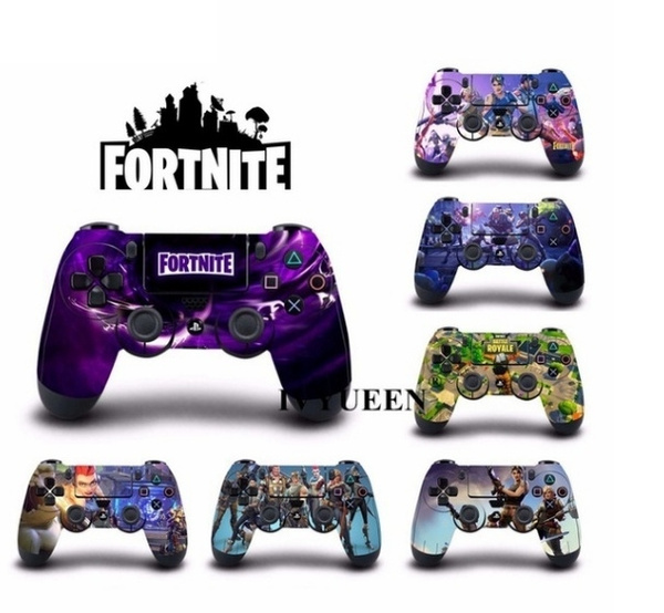 Popular Game Fortnite PS4 Controller Skin Sticker for Sony PS4 PlayStation 4 for 4 Game Controller PS4 Skins Stickers