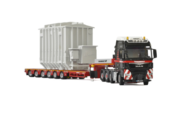 1/50 レア MAN TGX 8X4 トラクタ マムート WSI - ミニカー