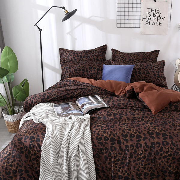New Leopard style SHEET SET sheets KING or QUEEN 