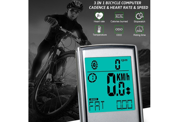 bicycle computer with cadence