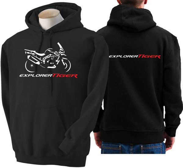 triumph motorcycle moletom com capuz
