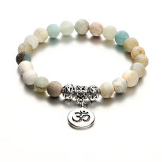 Charm Bracelet, om, Yoga, Jewelry