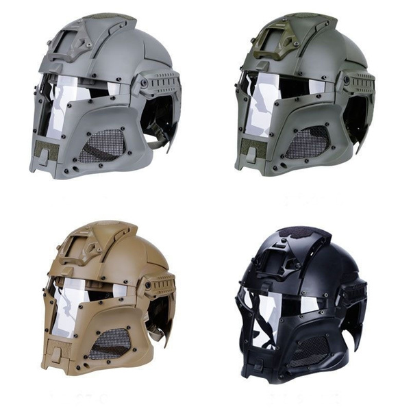 Details about   Tactical Retro Medieval Iron Warrior Motorcycle Airsoft Helmet Mask Outdoor 