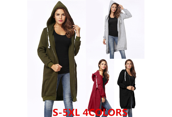 Sweatshirt on sale coat womens