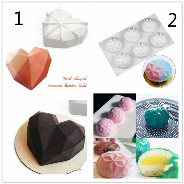 3D Giant Silicone Cupcake Mold Muffin Cup Mousse Cake Silicone