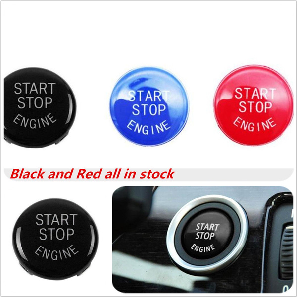 BMW rot Startknopf Start Stop Knopf Aufkleber Sticker E60 E61 E84 E90 E91decal