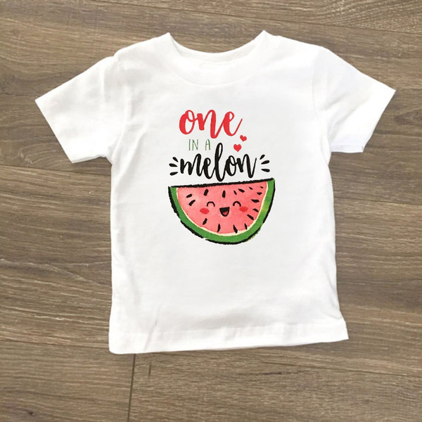 Melon Birthday Watermelon Shirt Baby 