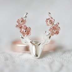 Fashion, wedding ring, Gifts, Deer