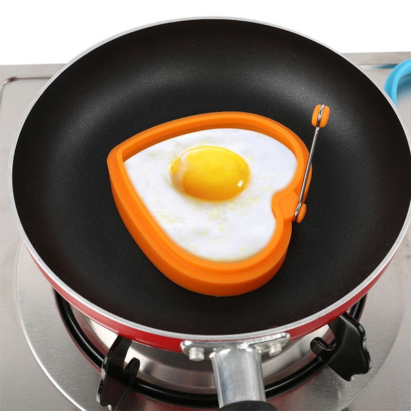 Breakfast Omelette Mold Silicone Egg Pancake Ring Shaper Cooking Tool DIY  Kitchen Accessories Gadget Egg Fired Mould (Owl)