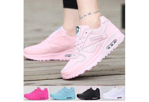 women casual shoes mesh cushioned outdoor sneakers