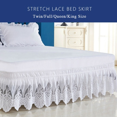 King, Polyester, Sheets, Lace