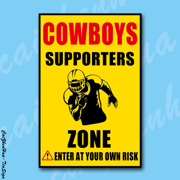 Dallas Cowboys - Zone Sign