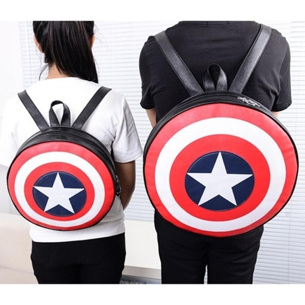 Flipkart.com | Avengers Captain America & Iron Man 2in1 41cm Primary  (Primary 1st-4th Std) School Bag - School Bag