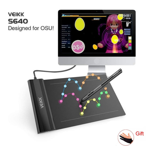  Drawing Tablet,VEIKK S640 Digital Graphics Tablet, 6x4