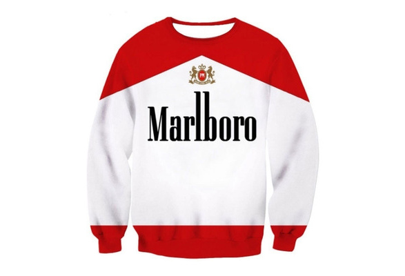 moletom com capuz marlboro