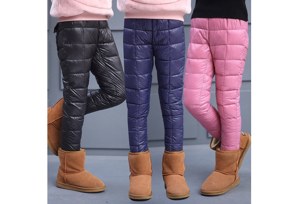 Initiatief Geniet Is Winter Children Down Cotton Clothing Boys Pants Girls Leggings Kids Warm  Down Trousers Windproof Waterproof Snow Pants For Kids | Wish