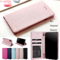 Huawei & Xiaomi Redmi Series Luxury Phone Case Pure Color Card Holder PU Leather Wallet for Huawei Y6 Prime (2018) Mate 20 Pro P Smart Plus P20 Lite P20 Pro Honor 8X Honor 8C Mate 20 Lite Honor View 10 Honor 7S Xiaomi Redmi Pocophone F1 Redmi Note 4X Note 5 Note 5A Prime Note 6 Pro Mi A1 6 Pro etc.