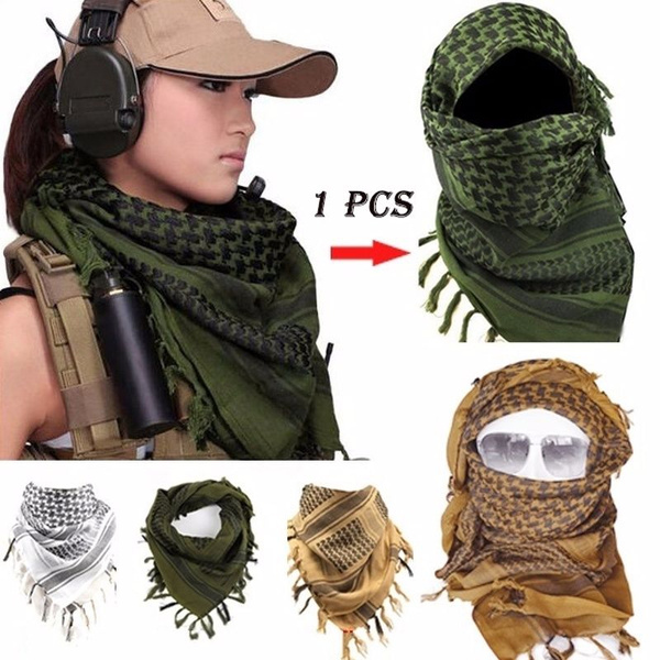 Generic Military Tactical Arab Hijab Shemagh Scarf Desert Keffiyeh