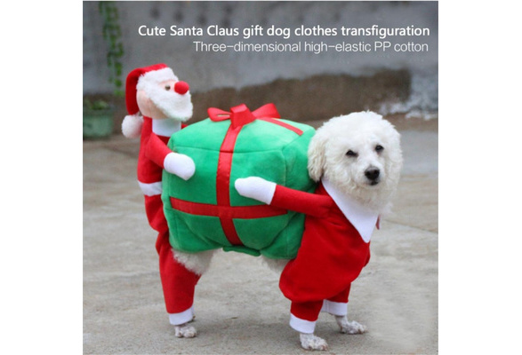 Dog Santa Claus Funny Christmas Dog Costumes Christmas Costumes Dog Cat Pet Santa Riding Claus Outfit Dog Santa Claus Funny Christmas Dog Costumes Christmas Costumes Dog Cat Pet Santa Riding Claus Outfit
