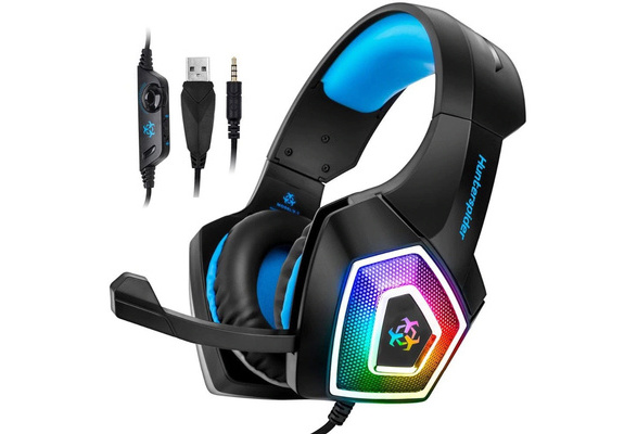 Hunterspider V1 Stereo Bass Surround Gaming Headset for PS4 New