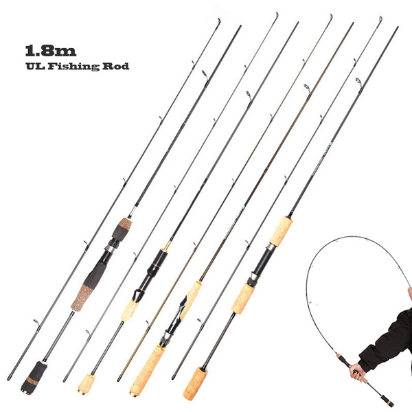 UL Spinning Rod 0.8-5g Lure Weight Ultralight Fishing Rods Ultra Light Sea  Fishing Rod