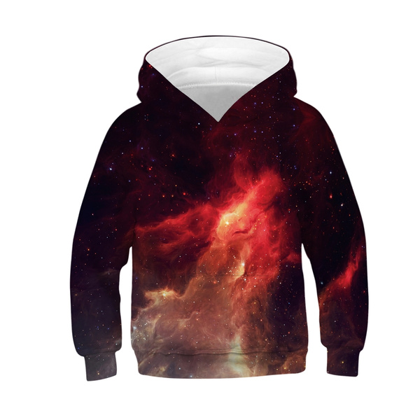 red nebula hoodie