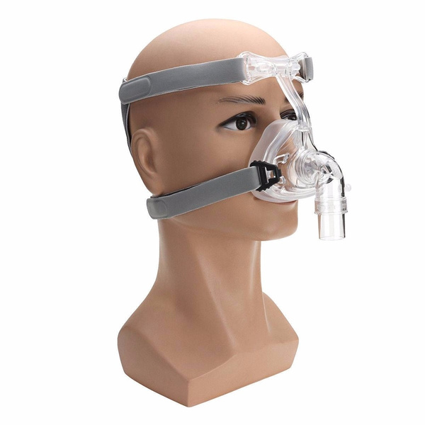 NM2 Full Face Nasal Mask w/ Headgear For CPAP/Bi-level Sleep And Snore ...