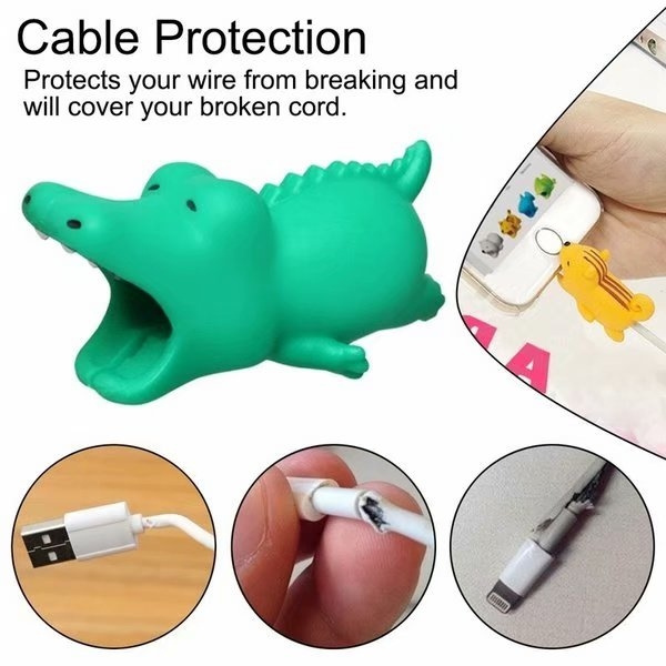 Random delivery Cartoons Animal Bite Cable Data Protector Dogs Cats Cute  Shaper Winder Organizer for Iphone Ipad Data Line Protection Phone  Accessories NO:FYYK38 | Wish