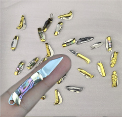 Mini Cute Sharp Knife Small Folding Pocket Knife Letter Opener + Key Ring Hot Gift