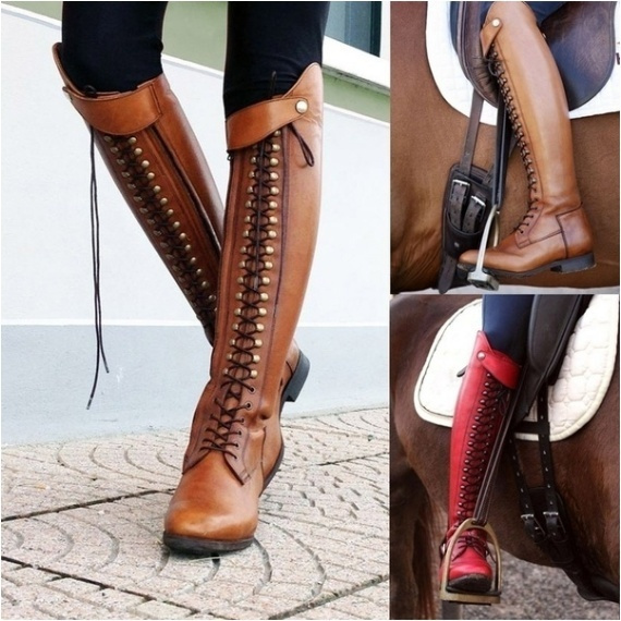 riding boots womens leather