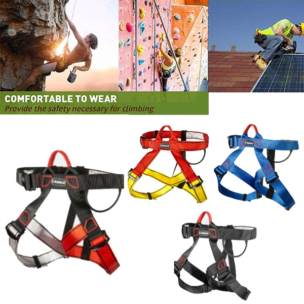 Climbing Harness Safety Seat Belt for Rock Climbing Rappelling Rescue 