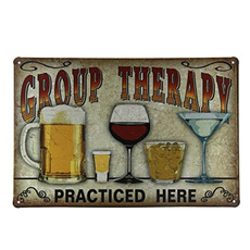 grouptherapydecor, vintageposter, Alcohol, Home & Living