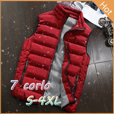 padded, Vest, Fashion, Outerwear