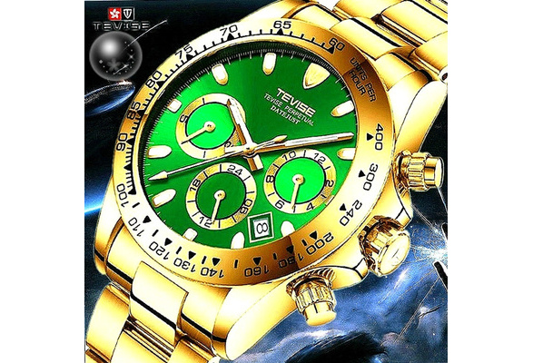 TEVISE Business Mechanical Watches Mens Automatic Watch Men