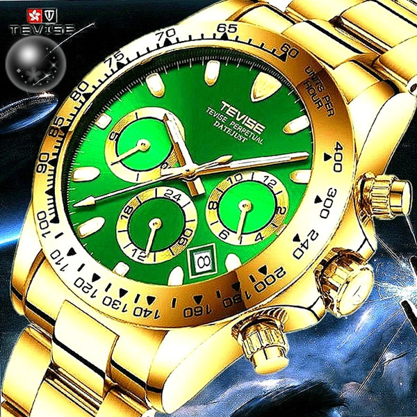 TEVISE Business Mechanical Watches Mens Automatic Watch Men