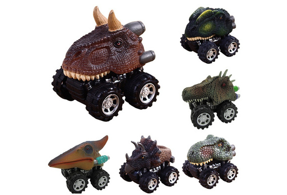 Mini Vehicle Funny Animal Pull Back Cars with Big Tire Wheel Creative Kids Gifts 