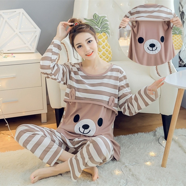 Nursing pajamas hot sale