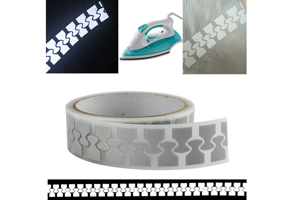 Safety Silver Reflective Tape Iron On Heat Transfer Vinyl Film Stickers DIY  Tape For Clothing