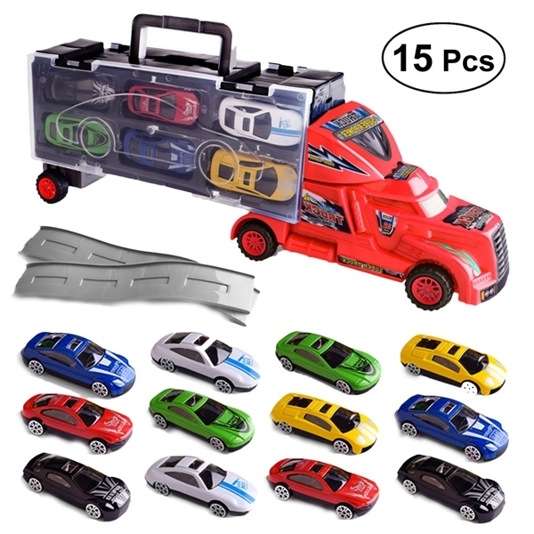 large car transporter toy