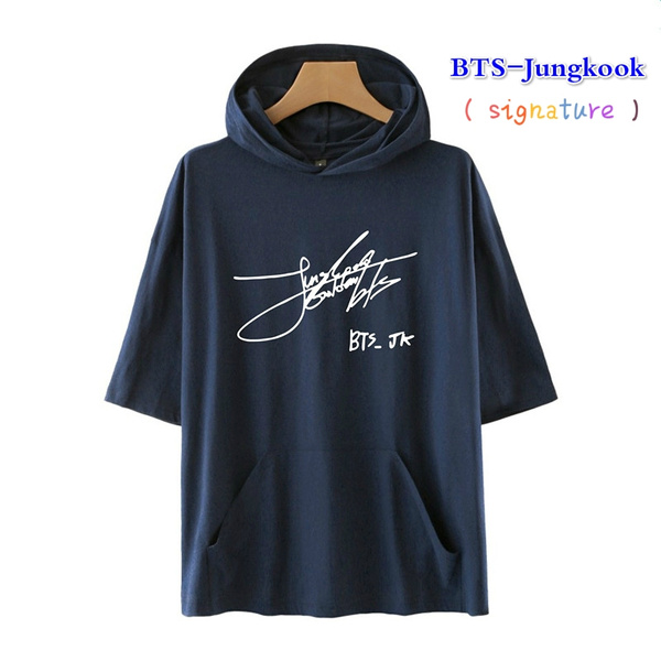 Bts hot sale signature hoodie