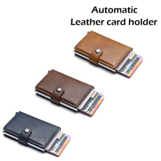 2018 Men's Leather Slim Money Clip Front Pocket Wallet Thin New Holder Credit Card Wallets for Men Cardpackage