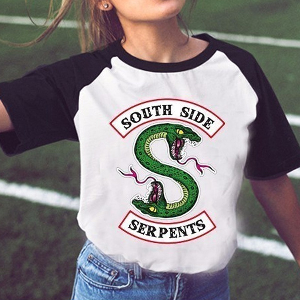 2018 Riverdale South Side Serpents T shirt Women Riverdale