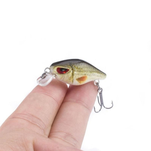 Baits for Bass Fishing 3cm Mini Crankbaits Micro Hard Pesca