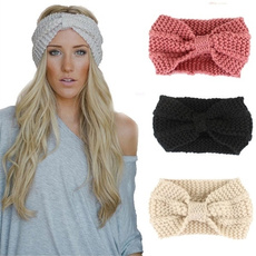 knittedhairband, Head, winterhairband, Winter